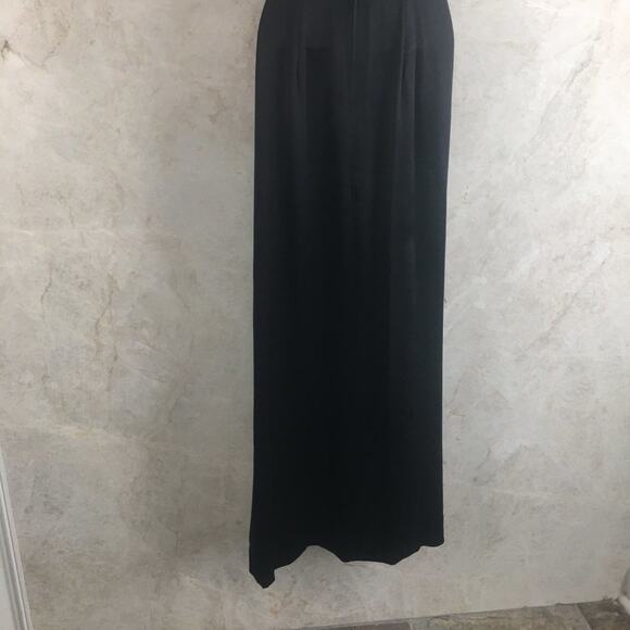 Morgan & Co. by Linda Bernell Black Sleeveless Backless Maxi Dress Size 7/8 - Picture 11 of 11